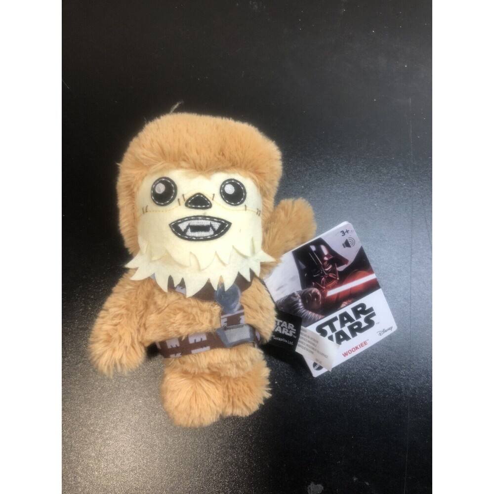 Rare Mattel Star Wars Wookiee Plush With Sound New
